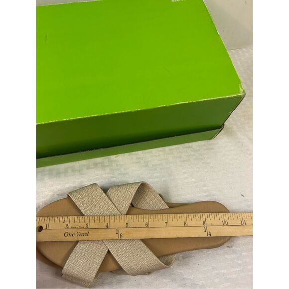 LC Lauren Conrad sandals size 9 beige - Picture 7 of 7